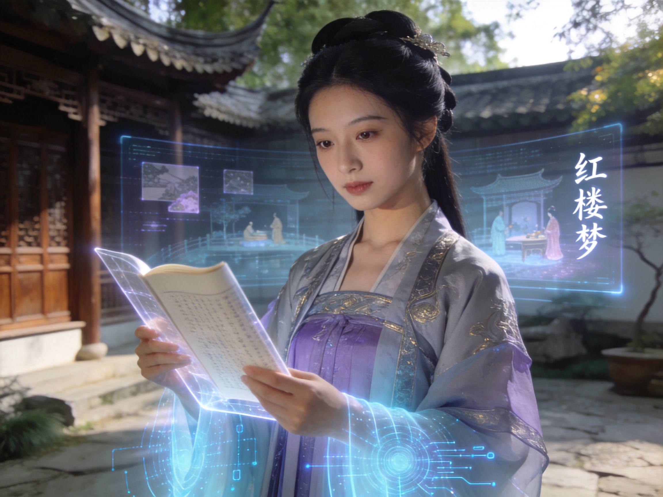 《魔改红楼梦：AI黛玉觉醒》海报